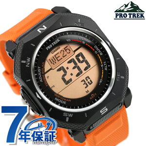 �v���g���b�N PRO TREK Climber Line �^�t�\�[���[�i�\�[���[�[�d�V�X�e���j PRG-69-4 �����Y �r���v �u�����h �J�V�I casio �f�W�^�� �u���b�N �I�����W �� ������� �h�� �v���[���g �j�� ���p�I