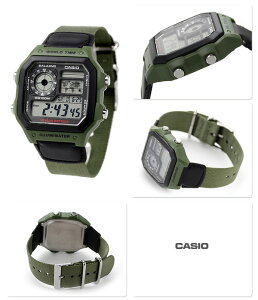�J�V�I �r���v �`�[�v�J�V�I �C�O���f�� �����Y �N�I�[�c AE-1200WHB-3BVCF CASIO �O���[�� �i�C�����x���g �`�v�J�V ���v ������� �f�W�^�� �w��