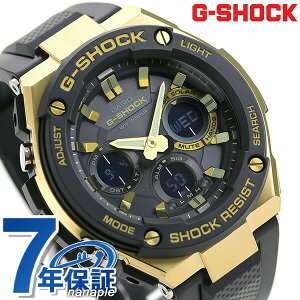 �_����ɍő�+4�{��3���Ԍ���^ g�V���b�N �W�[�V���b�N G-SHOCK �\�[���[ GST-S100G-1ADR G�X�`�[�� �u���b�N �� �S�[���h CASIO �J�V�I �r���v �����Y �M�t�g �v���[���g ���p�I