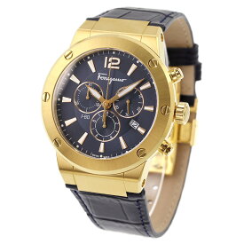 サルヴァトーレ フェラガモ エフエイティ クオーツ 腕時計 ブランド メンズ クロノグラフ Salvatore Ferragamo SFEX00723 アナログ ネイビー スイス製 父の日 プレゼント 実用的