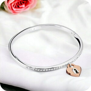 _Si10{+ő37{^ t oO fB[X uh FURLA LOVING PADLOCK BRACELET STCY XeXX`[ FJ0809BTS Vo[ ANZT[