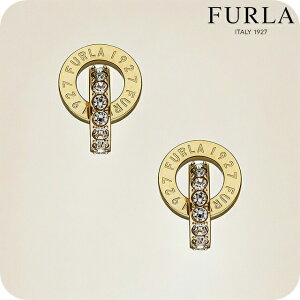 _Si10{+ő37{^ t sAX fB[X uh FURLA 1927 DOUBLE HOOP PENDANT XeXX`[(CG[S[hPVD) X^bh p FJ1109ETU CG[S[h ANZT[