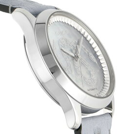 グッチ 時計 Gタイムレス 自動巻き 腕時計 レディース GUCCI YA1264113 ブルーパール ブルー スイス製