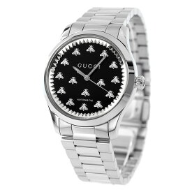 グッチ Gタイムレス 自動巻き 腕時計 ブランド メンズ レディース GUCCI YA1264130 アナログ ブラック 黒 スイス製 記念品 プレゼント ギフト