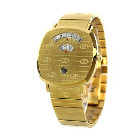 グッチ 時計 グリップ 38mm メンズ レディース 腕時計 YA157409 GUCCI ゴールド