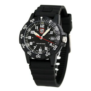���~�m�b�N�X 0300�V���[�Y �r���v LUMINOX ���U�[�o�b�N �V�[�^�[�g�� 0301 �I�[���u���b�N ���v