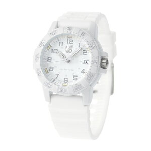 ���~�m�b�N�X 0300�V���[�Y �r���v LUMINOX �V�[�^�[�g�� 0307.WO ���U�[�o�b�N �z���C�g�A�E�g ���v
