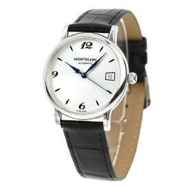 モンブラン スター クラシック デイト オートマティック 自動巻き 腕時計 ブランド レディース MONTBLANC 111590 アナログ シルバー ブラック 黒 スイス製