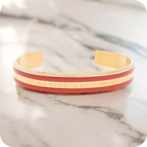 �_�j�G���E�F�����g�� DANIEL WELLINGTON �o���O�� �u���X���b�g ���f�B�[�X DW00400014 CLASSIC BRACELET RED S ���[�Y�S�[���h ���b�h