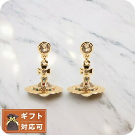 ＼さらに+4倍★今だけ!!／ ヴィヴィアンウエストウッド VIVIENNE WESTWOOD プチオーブ ピアス レディース 62020032-R001 ゴールド