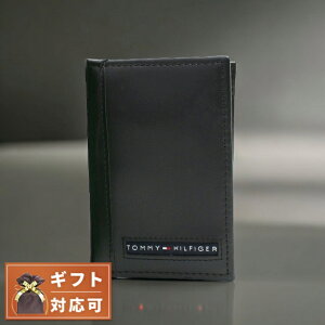 トミーヒルフィガー TOMMY HILFIGER カードケース 31TL20X026-001 メンズ ブラック