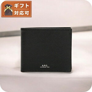 �A�[�y�[�Z�[ A.P.C. SMALL LEATHER GOODS PORTEFEUILLE ALY ��܂���z H63153-PXBJQ-LZZ �����Y �u���b�N