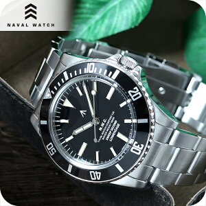 �i�o���E�H�b�` Naval Watch Produced By LOWERCASE Sweep Second �N�H�[�c �d�r�� �r���v �u�����h �����Y NAVAL WATCH FRXE001 �A�i���O �u���b�N �� ���{�� ������� �h�� �v���[���g �j�� ���p�I