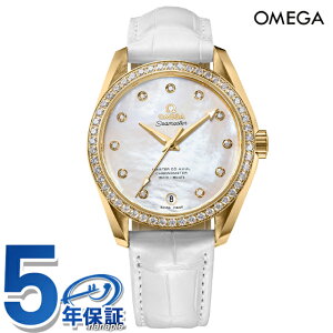 オメガ シーマスター アクアテラ 38.5mm 自動巻き 腕時計 ブランド レディース ダイヤモンド OMEGA 231.58.39.21.55.002 アナログ ホワイト 白 スイス製