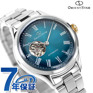 �I���G���g�X�^�[ �N���V�b�N�Z�~�X�P���g�� 75���N�L�O���f�� �������� �r���v �u�����h ���f�B�[�X ���ʌ��� �I�[�v���n�[�g ORIENT STAR Classic Semi Skeleton RK-ND0024E �A�i���O �u���[ ���{�� ��