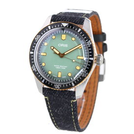 オリス ダイバーズ65 桃太郎ジーンズ 自動巻き メンズ 腕時計 ブランド 01 733 7707 4337-Set ORIS デニム 記念品 プレゼント ギフト