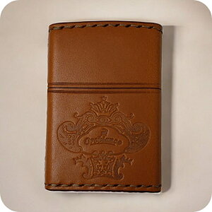 オロビアンコ ライター メンズ レディース ブランド Orobianco 真鍮、牛革 ZIPPO 革巻き ORZ-001 CA キャメル 小物