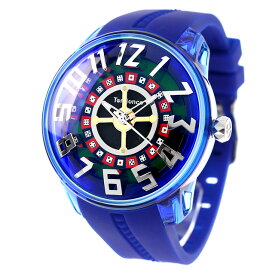テンデンス キングドーム クオーツ 腕時計 ブランド メンズ TENDENCE TY023012 アナログ マルチカラー ブルー ギフト 父の日 プレゼント 実用的