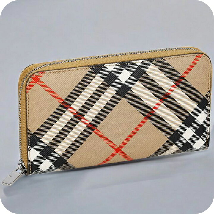 楽天市場】バ−バリ− 長財布 メンズ ブランド BURBERRY チェック 