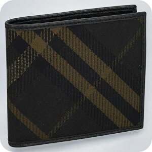 バーバリー(BURBERRY) チェック メンズ二つ折り財布 | 通販・人気  