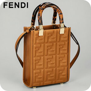 �t�F���f�B �n���h�o�b�O ���f�B�[�X �u�����h FENDI ���U�[ ITALY 8BS051-0AMCI F0NYJ �u���E�� �y�� ������ ��� ���� ������� �v���[���g ���� ���p�I ���킢��