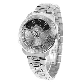 ヴェルサーチ ダイロス アイコン クオーツ 腕時計 ブランド メンズ レディース VERSACE VQU030015 アナログ ブラック 黒 スイス製 父の日 プレゼント 実用的