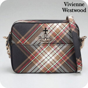 BBA EGXgEbh V_[obO fB[X uh Vivienne Westwood _[r[ NX{fB 4304006YU D101 TARTAN BROWN BLACK obO rrA ΂߂   v[g 