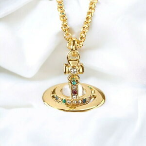 Vivienne Westwood ���B���B�A���E�G�X�g�E�b�h �l�b�N���X ���f�B�[�X �u�����h �v�`�I�[�u �y���_���g 63020098-R001 �S�[���h �n�C�u�����h �A�N�Z�T���[ �L�O�� �a�����v���[���g ���� �M�t�g