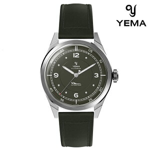 \今ならさらに+9倍/ イエマ フライグラフパイロット2025 自動巻き 腕時計 ブランド メンズ YEMA YFLY25-ZZ66S アナログ カーキ フランス製 おしゃれ 防水 プレゼント 男性 実用的