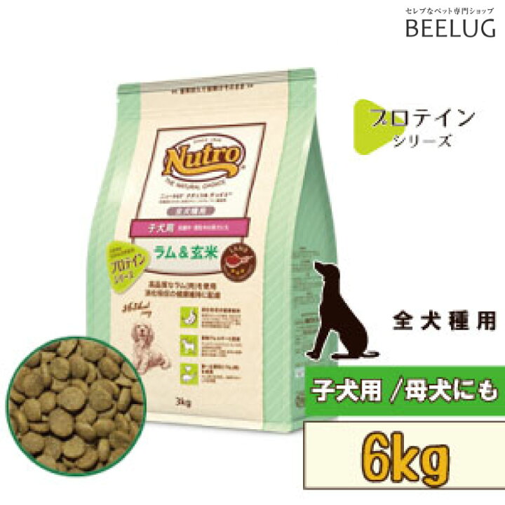 楽天市場 子犬用 全犬種用 ニュートロ ナチュラルチョイス ラム 玄米 子犬用 妊娠中 授乳中の母犬にも 全犬種用 6kg 犬 ドッグフード ドライフード 栄養 健康 健康維持 ペットフード 小型犬 中型犬 大型犬 Beelux 楽天市場 子犬用 全犬種用 ニュートロ ナチュラルチョイス ラム 玄米 子犬用 妊娠中 授乳中の母犬にも 全犬種用 6kg 犬 ドッグフード ドライフード 栄養 健康 健康維持 ペットフード 小型犬 中型犬 大型犬 Beelux