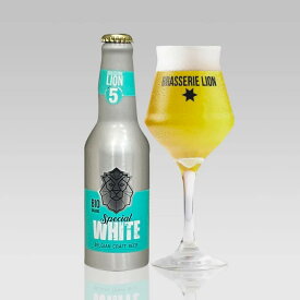 ベルギー白ビールリオンホワイトボトル缶330ml ホワイトビール シャンパン酵母仕込