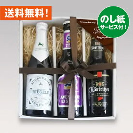 お祝いビールギフト 人気ドイツビール330ml 3種3本 飲み比べセットG クラフトビール｜あす楽発送 送料無料