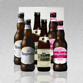 ベルギービールギフト ヒューガルデン330ml 3種6本飲み比べ 誕生日セット｜メッセージカード付 送料無料