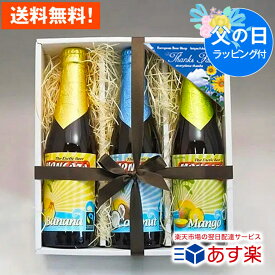 父の日ギフト ベルギービール モンゴゾ330ml 3種+専用コースター 飲み比べセット｜フルーツビール 無料メッセージ・のし対応 送料無料 あす楽発送