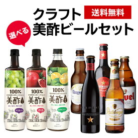 【6/1限定P3倍】選べる美酢クラフト美酢ビールセット 海外ビール5本 330ml 美酢 900ml ミチョお酢 飲めるお酢 ビール割り フルーツ ビネガー 果実酢 健康酢 飲むお酢 希釈 韓国食品 飲料美酢 プティチェル ギフト 長S