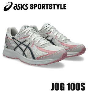 AVbNX Xj[J[ X|[cX^C WO 100S fB[X O[ V asics SportStyle JOG 100S WHITE/CARBON 1203A684 2025Nf 