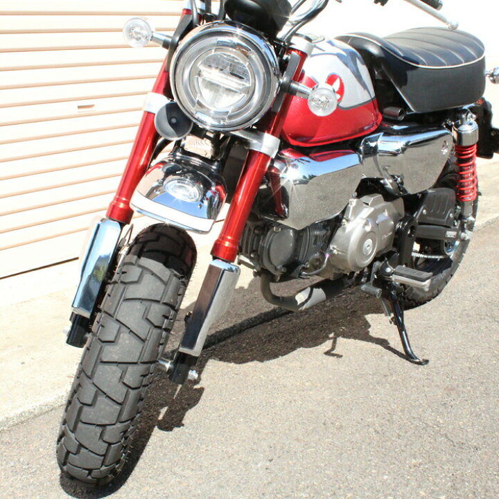 楽天市場】ホンダ モンキー125 フロントフォーク ガード 左右セット 