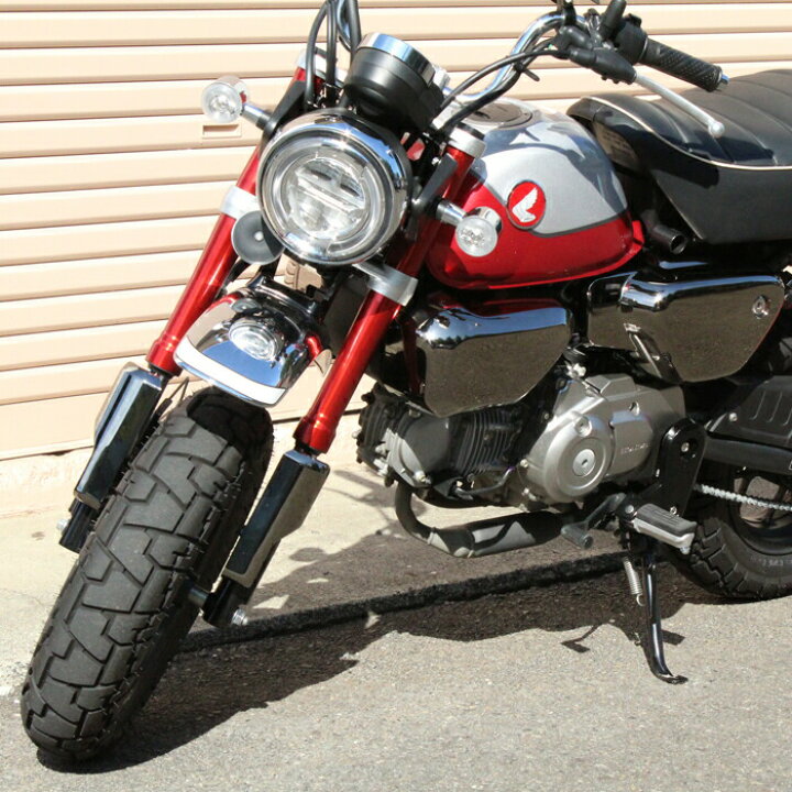楽天市場】ホンダ モンキー125 フロントフォーク ガード 左右セット 