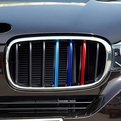 楽天市場 Bmw フロント グリル トリム カバー F15 F16 X5 X6 送料無料 グリル ストライプ Mカラー M Sport Sports Mスポーツ キドニーグリル Mパフォーマンス アクセサリー カスタム パーツ Beetech