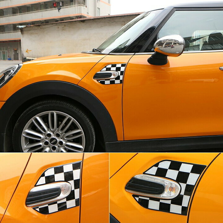 楽天市場】BMW MINI ミニクーパー サイド スカットル ステッカー 全4色 