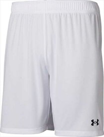 【代引不可】UNDER ARMOUR（アンダーアーマー） 1365024-100UAチーム サッカー ニットショーツ ショートパンツ WHT