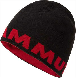 【代引不可】MAMMUT(マムート） 119104891-0001Mammut Logo Beanie BLACK アウトドア