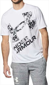 【代引不可】UNDER ARMOUR（アンダーアーマー） 1384796-100テック XLロゴ ショートスリーブTシャツ WHT トレーニング