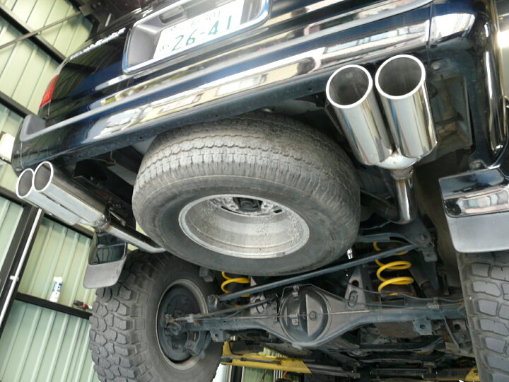 楽天市場】RZN185W ハイラックスサーフ オールステンマフラー 100Φ 