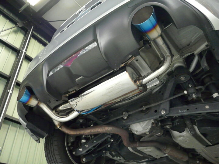 楽天市場】86 ZN6 BRZ ZC6オールステンマフラー チタン発色 
