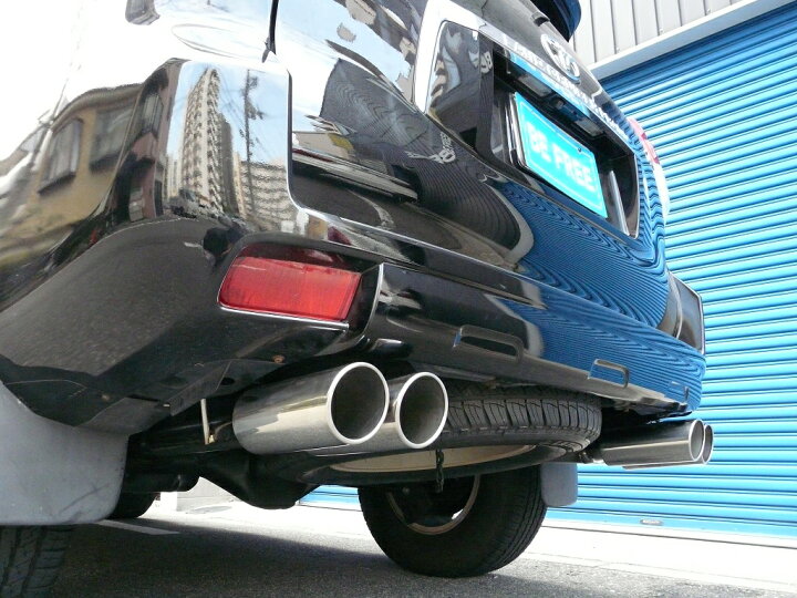 楽天市場】TRJ150W ランドクルーザープラド オールステンマフラー 100Φ 