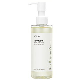 【100円OFFクーポン】ANUA HEARTLEAF PORE CONTROL CLEANSING OIL アヌア ドクダミポアコントロールクレンジングオイル 200ml 送料無料