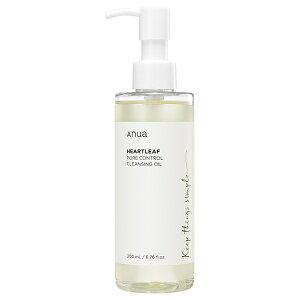 【100円OFFクーポン】ANUA HEARTLEAF PORE CONTROL CLEANSING OIL アヌア ドクダミポアコントロールクレンジングオイル 200ml 送料無料
