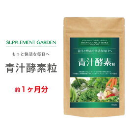 青汁 160種の酵素 ダイエット 野菜不足に 約1ヶ月分 国産 ケール クロレラ 大麦若葉 スピルリナ 低分子コラーゲン 国内製造 日本製 サプリメントガーデン