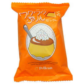 ペリカン石鹸 喫茶ペリカン ワクワクぷりん　カラメルプリンの香り 80g ボディ石鹸